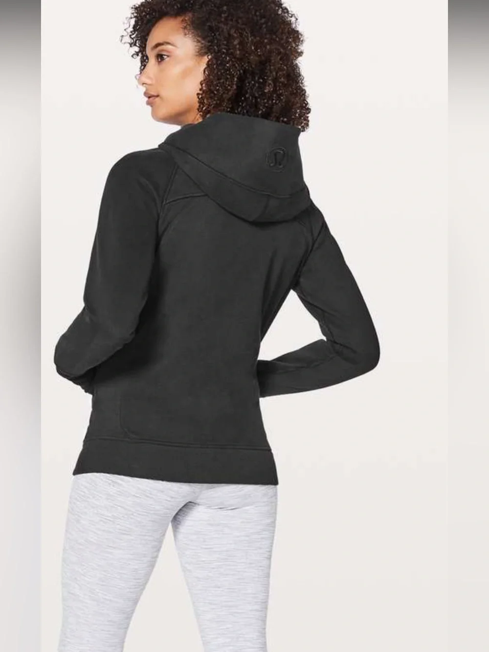 Lululemon Scuba Hoodie Original 2011 Release Black Sweatshirt - Size 8